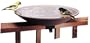 API 645 Bird Bath Bowl with Tilt-to-Clean Deck Rail Mounting Bracket