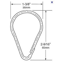 Bobrick 204-1 304 Stainless Steel Shower Curtain Hook (Pack of 12)