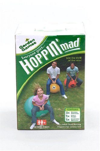 Hoppin Mad -  3 Inflatable coloured printed Hoppers