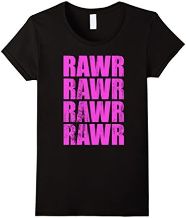Women's Perfect EMO Girl Style : Pink RAWRs Medium Black