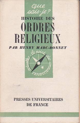 Histoire des ordres religieux