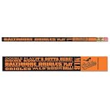BALTIMORE ORIOLES OFFICIAL LOGO PENCIL 6 PACK