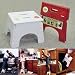 Sporting Goods : E-Z Foldz Step Stool Red
