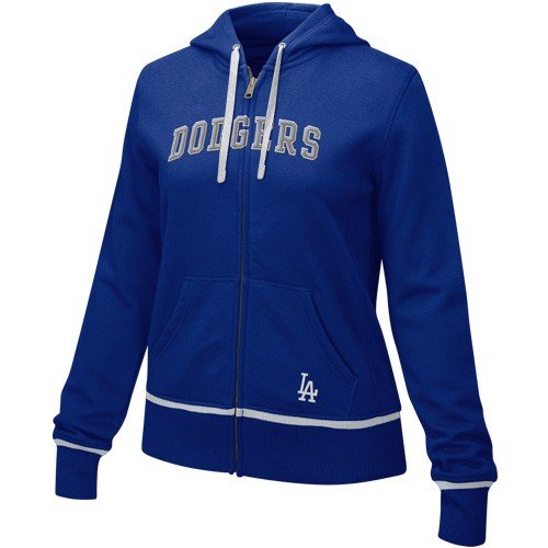 Nike L.A. Dodgers Ladies Royal Blue Full Zip Fan Sweatshirt