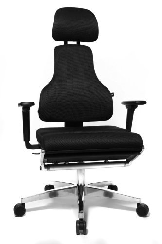 Topstar YO190W50X B&uuml;rodrehstuhl Yoga-Sitness 110 inklusive Armlehnen und Kopfst&uuml;tze / Bezu Preisvergleich