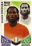 Match Attax ENGLAND Man of The Match IVORY COAST Drogba