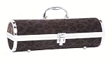 Fur Felt Gala Wine Tote - Brown Leopard