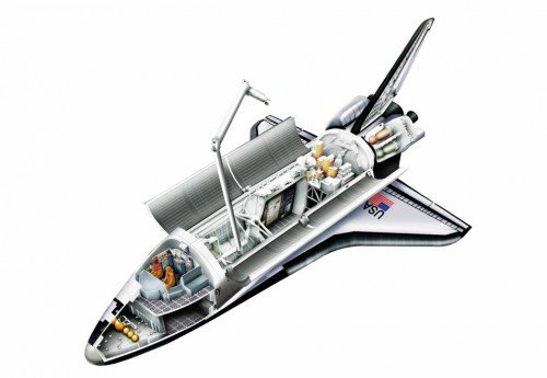 EK Servicegroup 26116 - Fun Company 4D Schnitt Modell \"Space Shuttle\" Preisvergleich