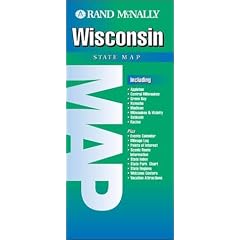 Rand McNally Wisconsin: State Map (State Maps-USA)