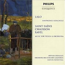 Lalo: Symphonie Espagnole; Saint-Sa&euml;ns, Chausson, Ravel: Music for violin & orchestra [Australia]