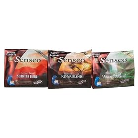 Douwe Egberts Senseo Coffee Pods. Brazil, Kenya & Sumatra Flavours. 48 pods