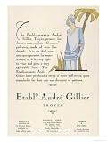 Gillier’s “Gossamer” Pull-Over Is the Ideal Sport Garment for Smart Women Giclee Poster Print, 9×12