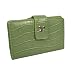 Mundi Moc Croc Tab Frame Clutch Womens Indexer Wallet in Choice of Colors