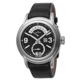 MOVADO Watch:ESQ by Movado Men's 7301233 Quest Retrograde Black Crocodile Leather Watch