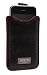 Luxury Leather Iphone Pull-up Case: Vintage Black (for Iphon