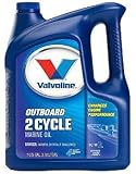 Valvoline VV465 TC-W3 Certified 2-Cycle Outboard Marine Oil - 1 Gallon