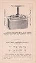 1880s Carver's Combined Butter Mould & Stamp Brochure
