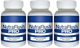 NUTRAFLUSH PRO (3 Bottles) - The #1 Complete Colon Cleansing and Full Body Detox Cleanse Formula. The All Natural Diet, Weight Loss Cleanser
