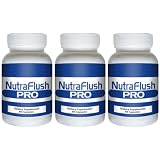 NUTRAFLUSH PRO (3 Bottles) - The #1 Complete Colon Cleansing and Full Body Detox Cleanse Formula. The All Natural Diet, Weight Loss Cleanser