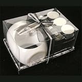 Black & White Oil Burner Gift Set