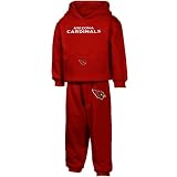 NFL Reebok Arizona Cardinals Toddler Cardinal Pullover Hoodie Sweatshirt & Pants Set (2T)