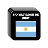Argentina - "SAN SALVADOR DE JUJUY" Set of 4 Mini-Mousepad Coasters