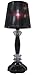 �`�b�J �e�[�u�������v �u���b�N Chicca table lamp black