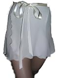Ivory Wrap Ballet Skirt w/matching Hair Scrunchie Adult/ Child