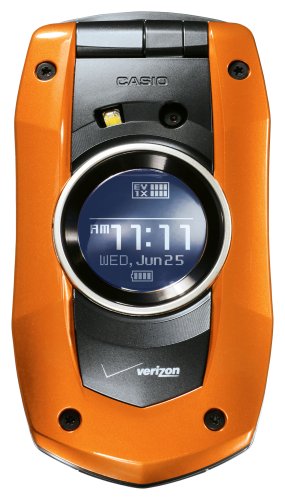Casio G'zOne Boulder Orange Phone (Verizon Wireless)
