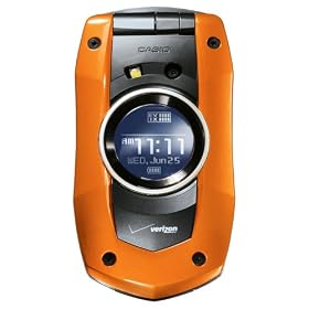 Casio G'zOne Boulder Phone, Orange (Verizon Wireless)