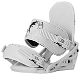 Flux Emblem 09 Men's Hard Snowboard Bindings - White