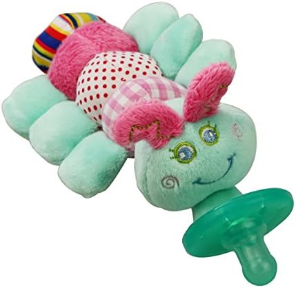 JessieBaby Plush Toy Infant Pacifier - Caterpillar