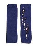 Alice Hannah Calentadores de Brazos Geometric Gem (Azul)