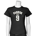 San Antonio Spurs Ladies Black #9 Tony Parker Slim Player T-shirt