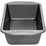 Farberware Nonstick Bakeware 9-Inch x 5-Inch Loaf Pan, Gray