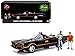 New DIECAST Toys CAR JADA 1:18 Metals - Hollywood Rides - Classic TV Series Batmobile with Working Lights, Batman and Robin DIE CAST Figures 98625