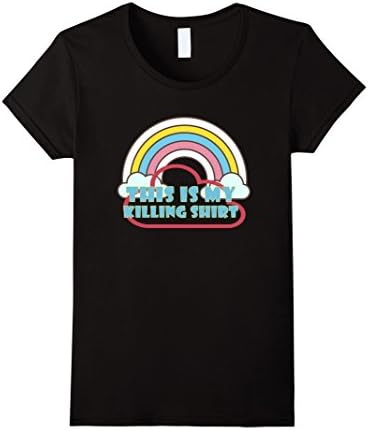 Women's This Is My Killing Shirt T-shirt Medium Black
