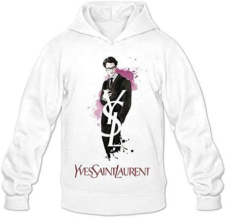 Men's Yves Saint Laurent Hoodies S White