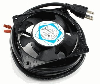 115V AC 120mm Cooling Fan, SUNON SP100A 1123XSL, Intellinet 206297