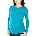 Liz Lange&reg; Essential Layering Long Sleeve Tee - Blue