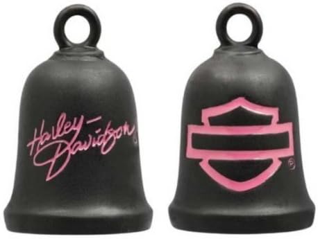 Harley-Davidson Pink Label Bar & Shield Black Ride Bell HPZ001 by MOD Jewelry Group