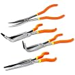 4 Pc Neiko Long Nose Pliers 11"