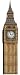 Big Ben (Clock) - Famous Landmark Lifesize Cardboard Cutout / Standee / Standup_s-1