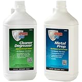 POR-15 Quart Cleaning Kit with Marine Clean Degreaser & Metal Ready Surface Prep Solution