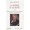 La somme et le reste