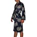 SILK COUTURE Mens Sleepwear: Silk Lounging Robe
