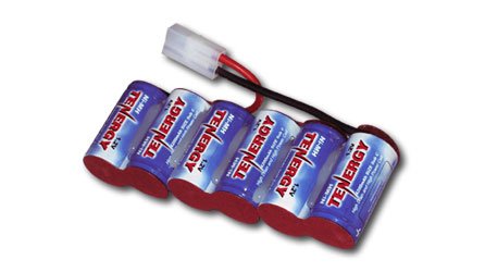 41MN%2BV1Jy0L Tenergy 7.2V 4200mAh Side by Side NiMH High Power (40A Drain Rate) Battery Packs for RC Traxxas