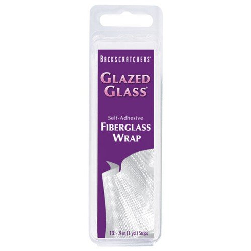 Backscratchers Glazed Glass® Fiberglass - 2 strips, 1 yd each