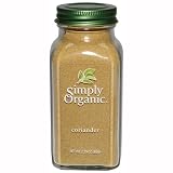 Simply Organic Coriander Seed Ground Certified Organic, 2.29 Ounces Containers  (Pack of 3)