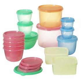 Farberware 30-pc. Set with Lid Organizer - Citrus by 